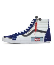 vans sk8 hi cut and paste white